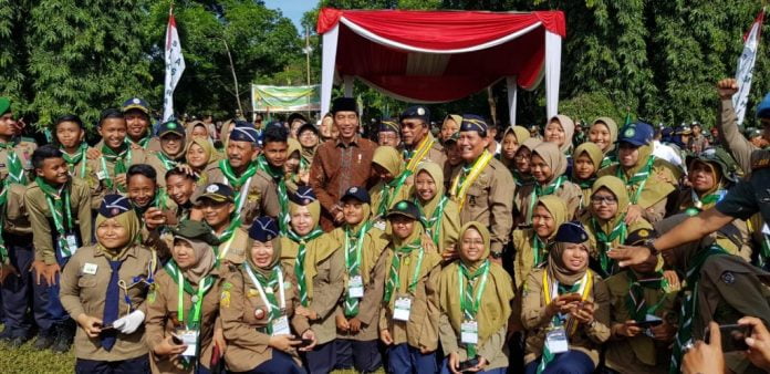 Presiden RI buka Jambore HW Satu Abad