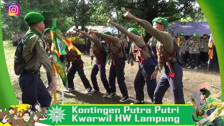 Yel-Yel Seruit Lampung SMP Muhammadiyah 3 dan SD Muhammadiyah 1 Bandar Lampung